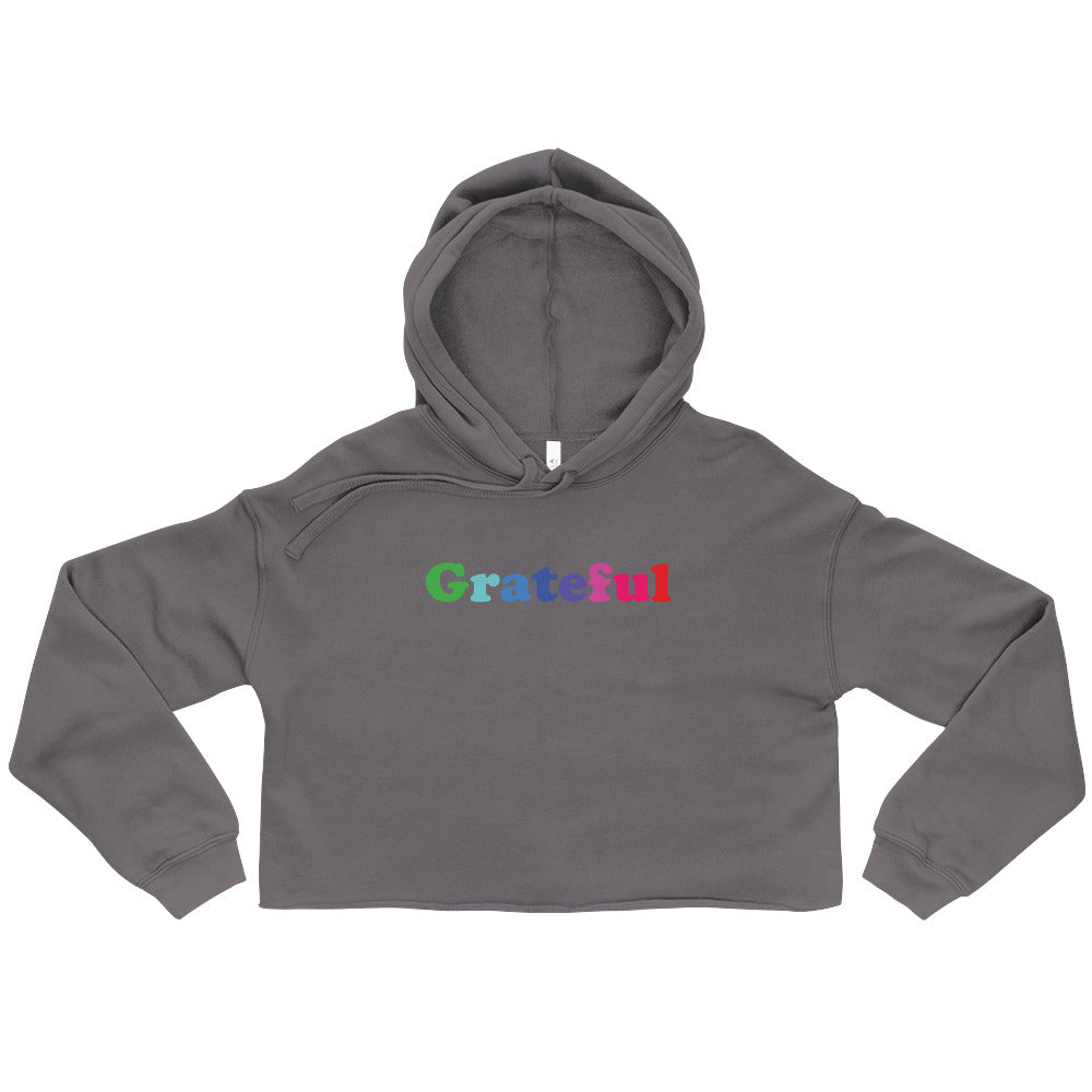 Grateful Crop Hoodie