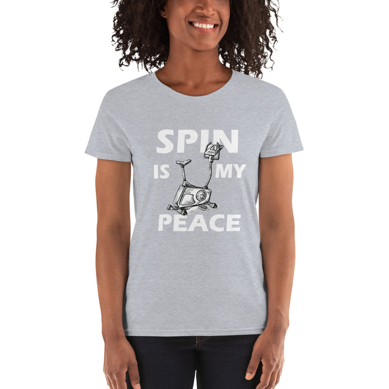 Spin Is My Peace Women's short sleeve t-shirt