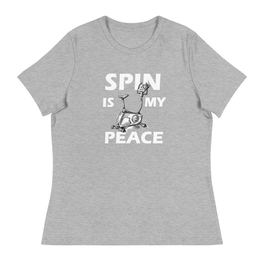 Spin Is My Peace Women's Relaxed T-Shirt