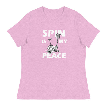 Spin Is My Peace Women's Relaxed T-Shirt