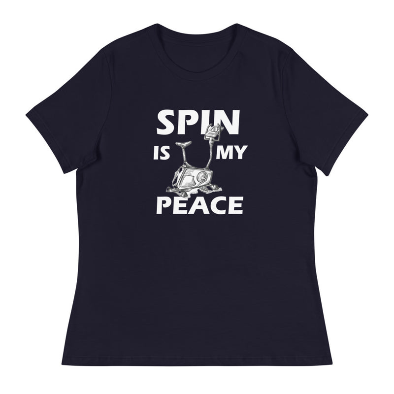 Spin Is My Peace Women's Relaxed T-Shirt