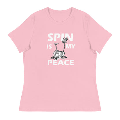 Spin Is My Peace Women's Relaxed T-Shirt