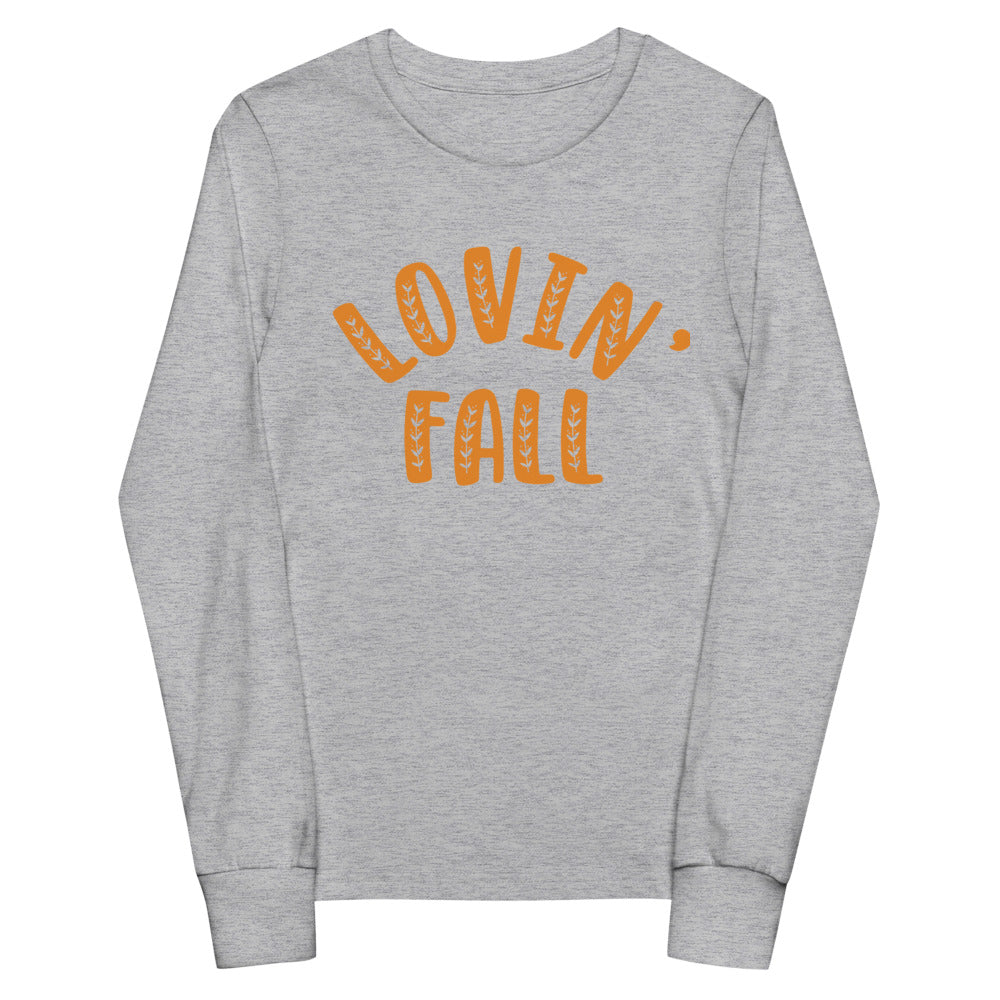 Lovin' Fall Youth long sleeve tee