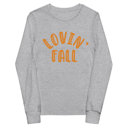 Lovin' Fall Youth long sleeve tee
