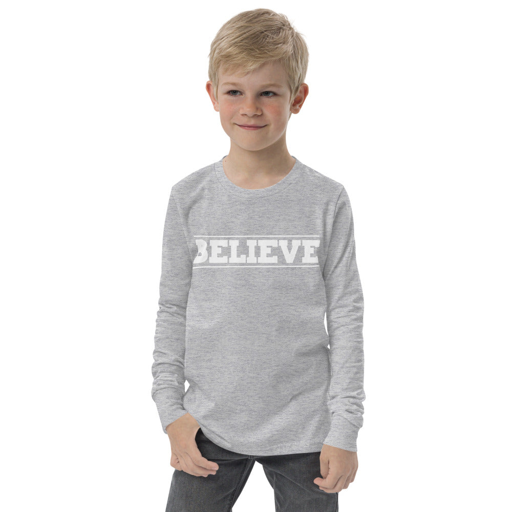Believe Youth long sleeve tee