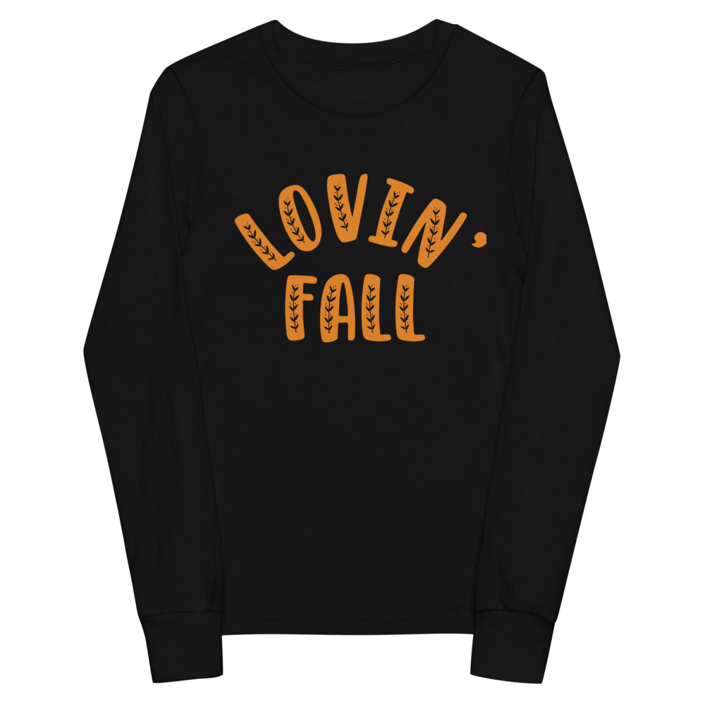 Lovin' Fall Youth long sleeve tee
