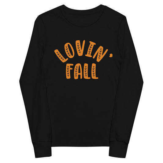 Lovin' Fall Youth long sleeve tee