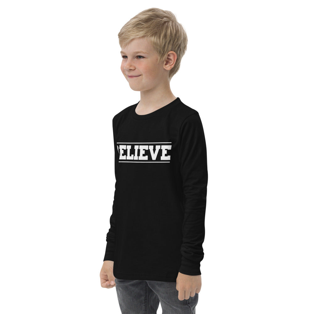 Believe Youth long sleeve tee