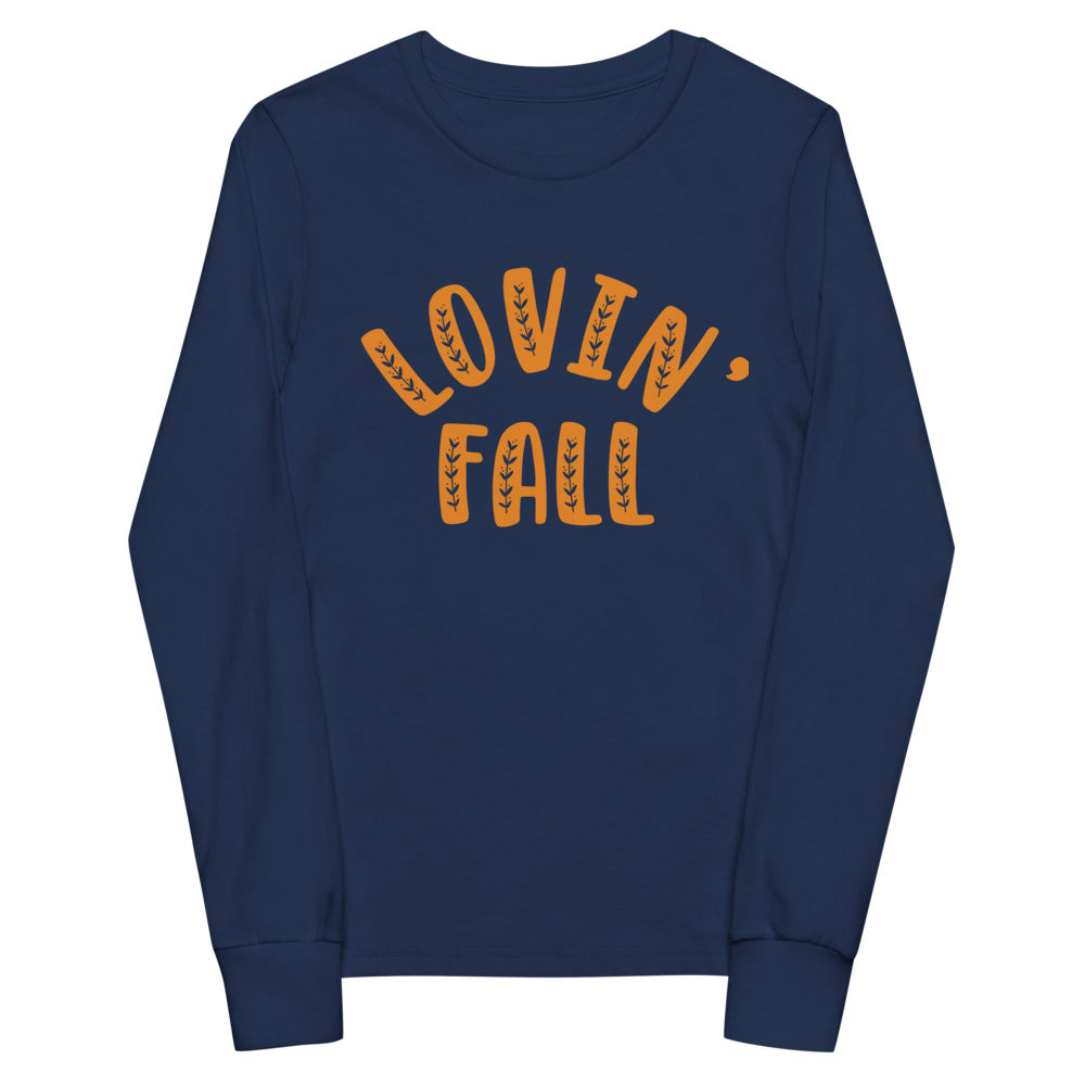 Lovin' Fall Youth long sleeve tee