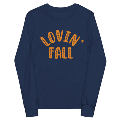 Lovin' Fall Youth long sleeve tee