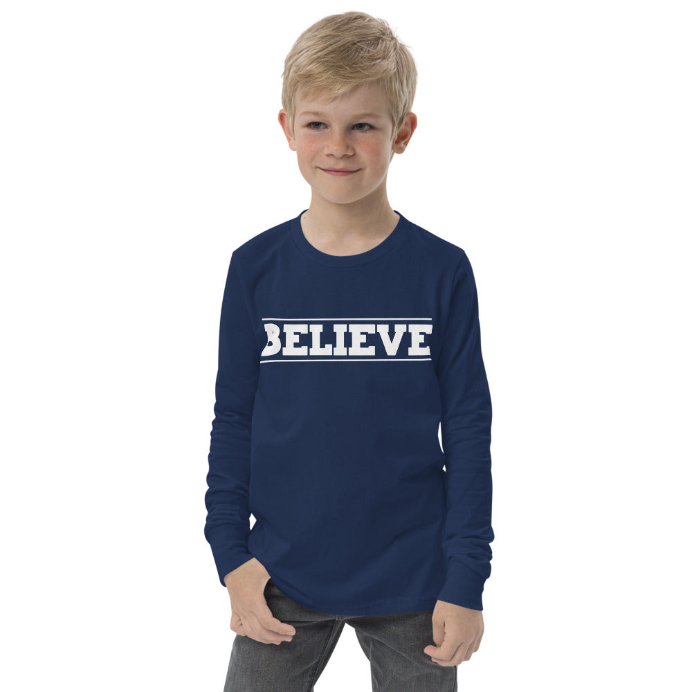 Believe Youth long sleeve tee