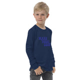 Make Today Count Youth long sleeve tee (Blue)