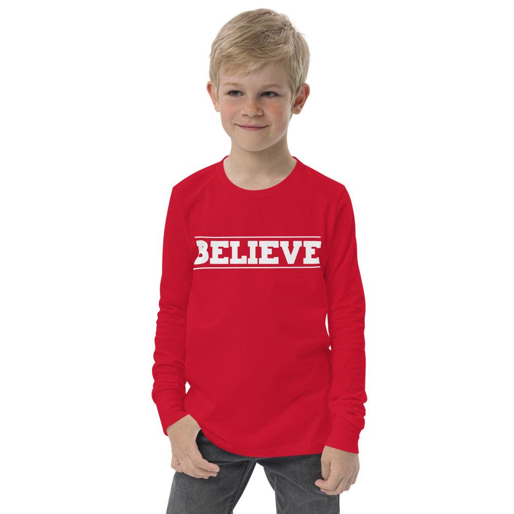 Believe Youth long sleeve tee