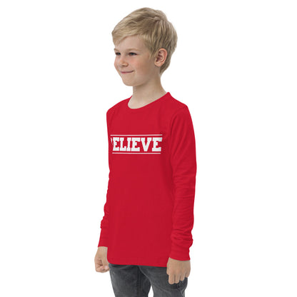 Believe Youth long sleeve tee